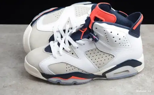 384664-104 WHITE AIR 6 GREY-SAIL RETRO JORDAN TINKER INFRARED 23-NEUTRAL 384664-104 0421